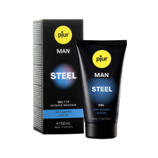 Гель для пеніса стимулювальний Pjur MAN Steel Gel 50 ml з екстрактом паприки та ментолом