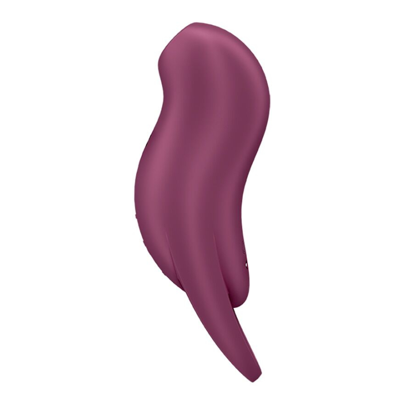 Кліторальний вакуумний стимулятор з вібрацією – Satisfyer Pocket Pro 1 Purple – 11 режимів вакууму + 12 вібрації
