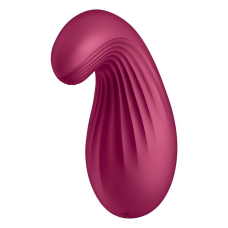 Кліторальний вібратор – Satisfyer Dipping Delight Berry – 2 мотори, гнучкий кінчик
