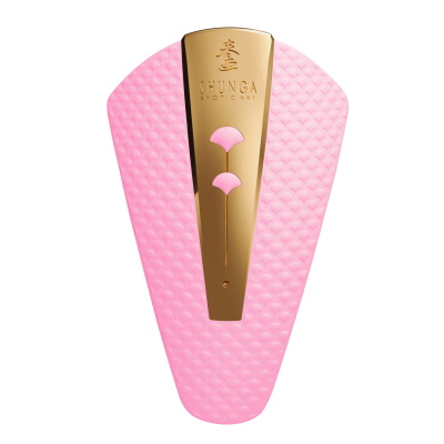 Кліторальний вібратор – Shunga Obi Light Pink – 5 рівнів інтенсивності, 10 режимів вібрації