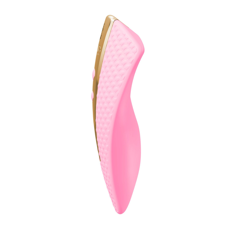 Кліторальний вібратор – Shunga Obi Light Pink – 5 рівнів інтенсивності, 10 режимів вібрації
