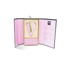 Кліторальний вібратор – Shunga Obi Light Pink – 5 рівнів інтенсивності, 10 режимів вібрації