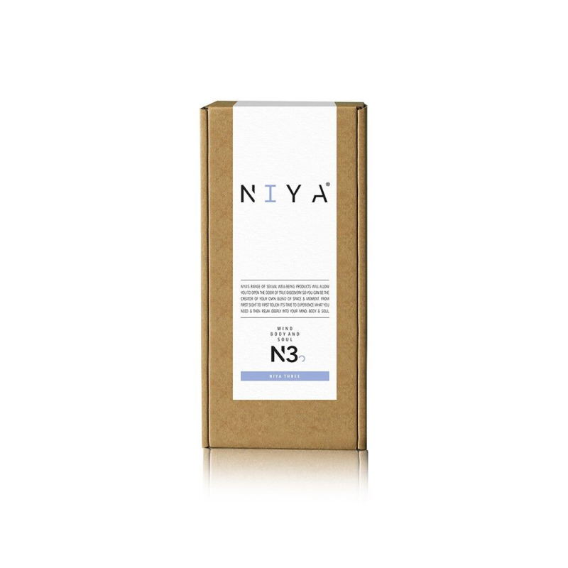 Компактный вибромассажер для пар – NIYA 3 – 10 вибро-режимов, нежные рифленые кончики