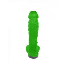 Крафтове мило-член із присоскою Чистый Кайф Green size XL, натуральне