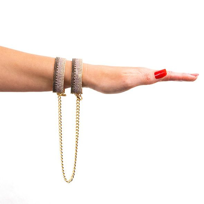 Лакшері наручники–браслети з кристалами Rianne S: Diamond Cuffs, подарункове паковання