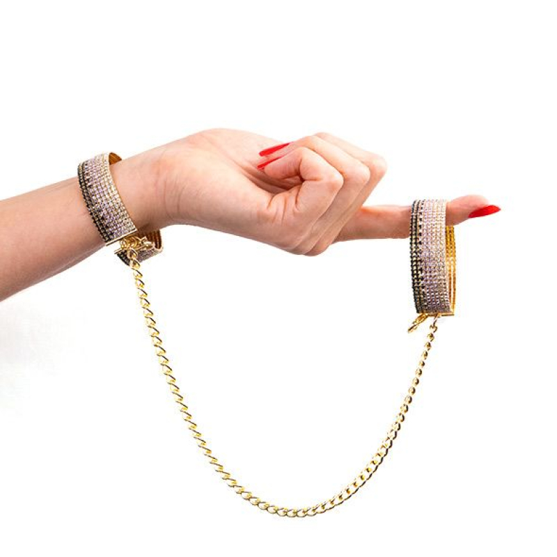 Лакшері наручники–браслети з кристалами Rianne S: Diamond Cuffs, подарункове паковання