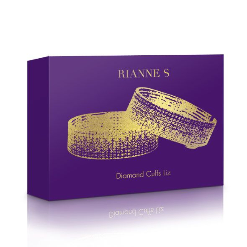 Лакшері наручники–браслети з кристалами Rianne S: Diamond Cuffs, подарункове паковання