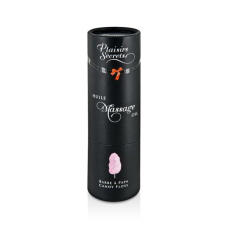 Масажна олія Plaisirs secrets Candy Floss (59 мл) з афродизіаками, їстівна, подарункове паковання