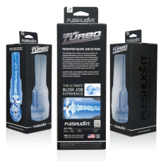 Мастурбатор Fleshlight Turbo Thrust Blue Ice – імітатор мінету