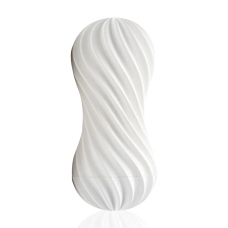 Мастурбатор для чоловіків (Тенга) Tenga Flex Silky White з регулюванням інтенсивності