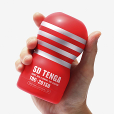 Червоний мастурбатор для чоловіків Tenga SD Original Vacuum Cup (Японія)