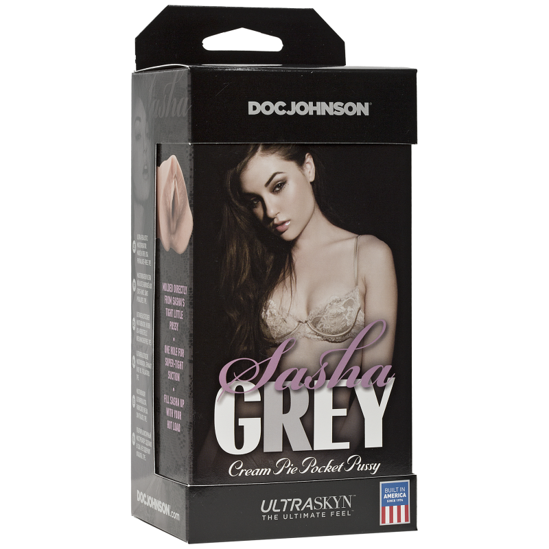 Мастурбатор вагіна Sasha Grey – Doc Johnson – Ultraskyn Cream Pie Pocket