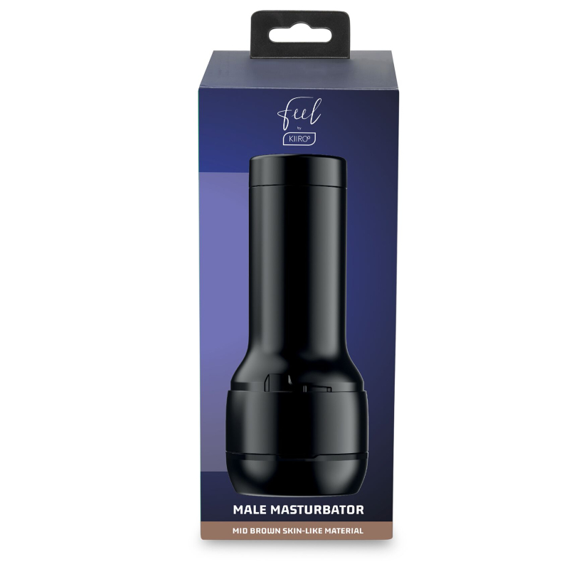 Мастурбатор в колбі для секс машини Kiiroo Keon – Kiiroo Feel Stroker Mid Brown