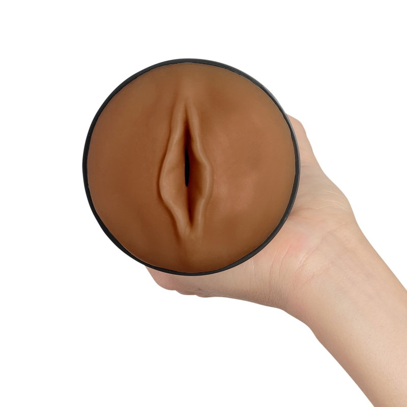 Мастурбатор в колбі для секс машини Kiiroo Keon – Kiiroo Feel Stroker Mid Brown
