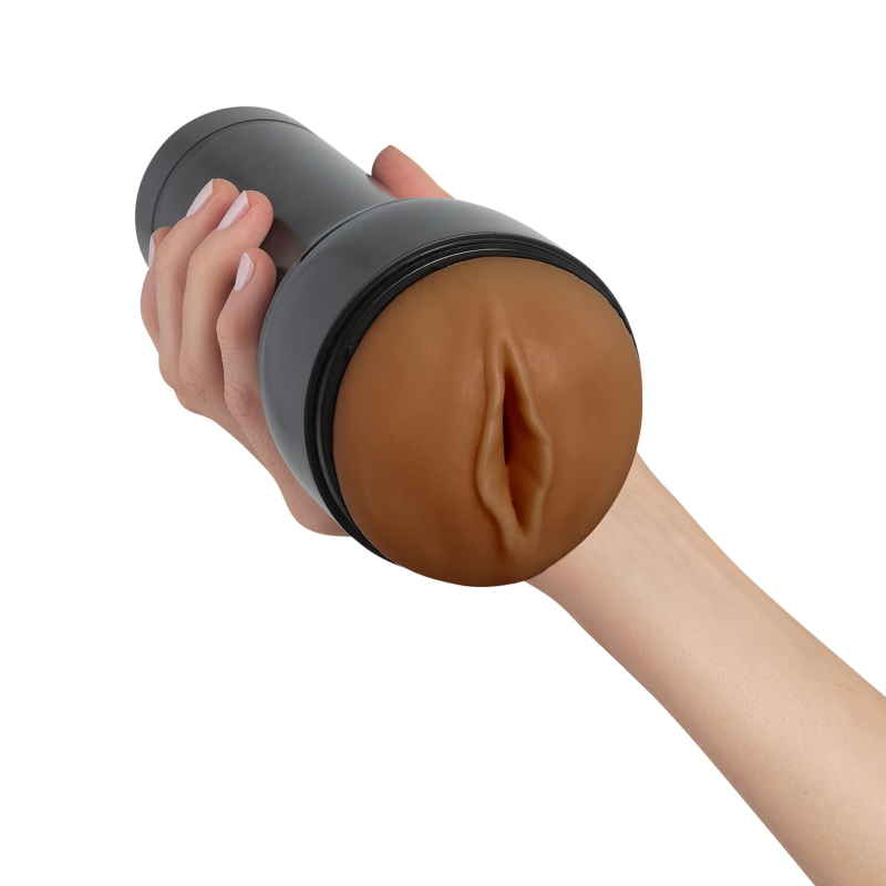 Мастурбатор в колбі для секс машини Kiiroo Keon – Kiiroo Feel Stroker Mid Brown