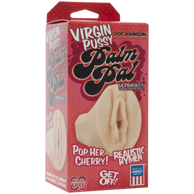 Мастурбатор кібершкіра вагіна Virgin Pussy Palm Pal Doc Johnson ULTRASKYN