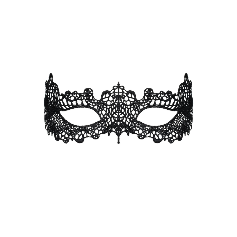 Мереживна маска Obsessive A701 mask, єдиний розмір, чорна
