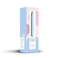 Міні вібратор – SugarBoo Sugar Blue – 10 рівнів інтенсивності, працює від 2 батарейок, базовий водозахист