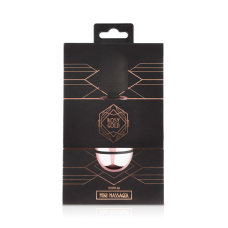 Міні вібромасажер "мікрофон" Rosy Gold Nouveau Mini Massager – 10 потужних вібро режимів, текстуровані реберця