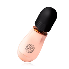 Міні вібромасажер "мікрофон" Rosy Gold Nouveau Mini Massager – 10 потужних вібро режимів, текстуровані реберця