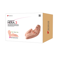 Мінілялька для сексу 3в1: анус, вагіна, ротик – Kokos Hera 3