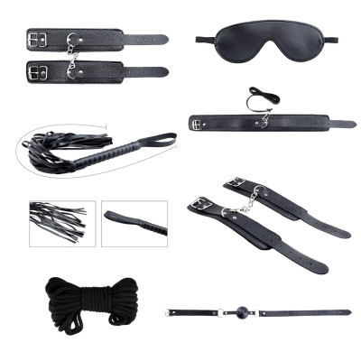 Набор аксессуаров БДСМ Alive Secret Desires Black Kit (8 pcs)