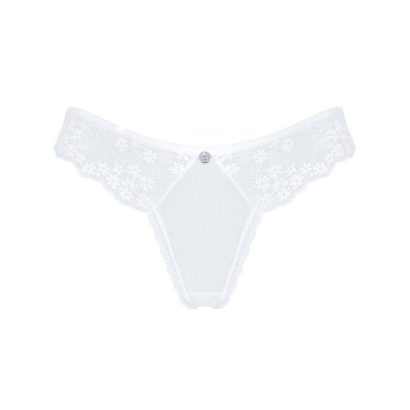 Полупрозрачные трусики Obsessive Heavenlly panties M/L, открытые ягодицы