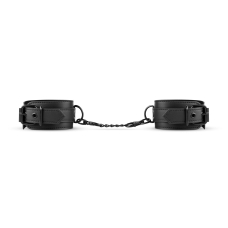 Наручники Bedroom Fantasies: Faux Leather Handcuffs One Size, чорні