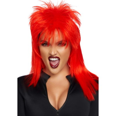Перука рок–зірки Leg Avenue Unisex rockstar wig Червоний, унісекс, 53 см