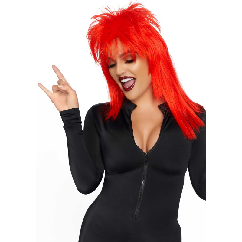 Перука рок–зірки Leg Avenue Unisex rockstar wig Червоний, унісекс, 53 см