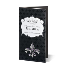 Пестіс з кристалів Petits Joujoux Gloria set of 2 – Чорний колір, прикраса на груди