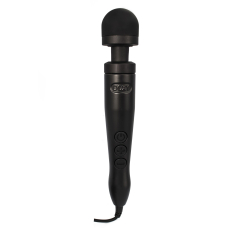 Мощный вибромассажер – DOXY Die Cast 3 Matt Black с металлическим корпусом, питание 220 В