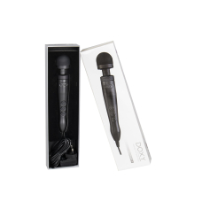 Мощный вибромассажер – DOXY Die Cast 3 Matt Black с металлическим корпусом, питание 220 В