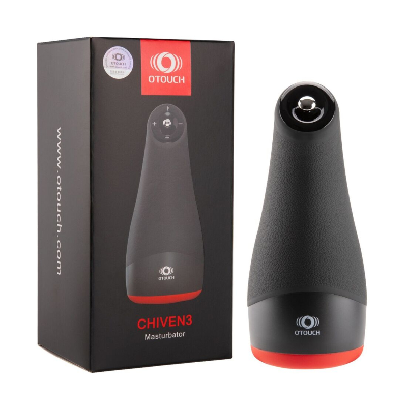 Оральний Мастурбатор ротик з вібрацією та нагріванням – Otouch CHIVEN 3