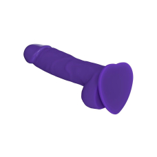 Реалістичний фалоімітатор Strap-On-Me Soft Realistic Dildo Violet, розмір L, довжина 19 см