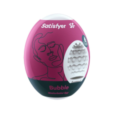 Одноразовий самозмащувальний мастурбатор яйце Satisfyer Masturbator Egg Bubble
