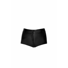 Шортики Noir Handmade F318 Wild crocodile printed wetlook shorts – S