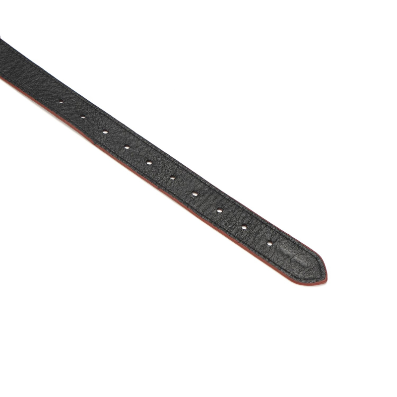 Силиконовый кляп Liebe Seele Wine Red Ball Gag, диаметр шарика 4.3 см, ремень из натуральной кожи