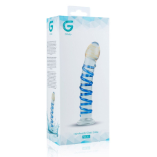 Скляний дилдо Gildo Glass Dildo No. 1, довжина 17.5 см