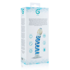 Стеклянный дилдо Gildo Glass Dildo No. 1, длина 17.5 см