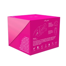 Смарт-вибратор для пар – We-Vibe Chorus Cosmic Pink – пульт + дистанционное App управление с телефона