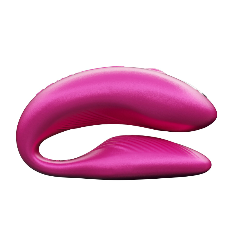 Смарт-вибратор для пар – We-Vibe Chorus Cosmic Pink – пульт + дистанционное App управление с телефона