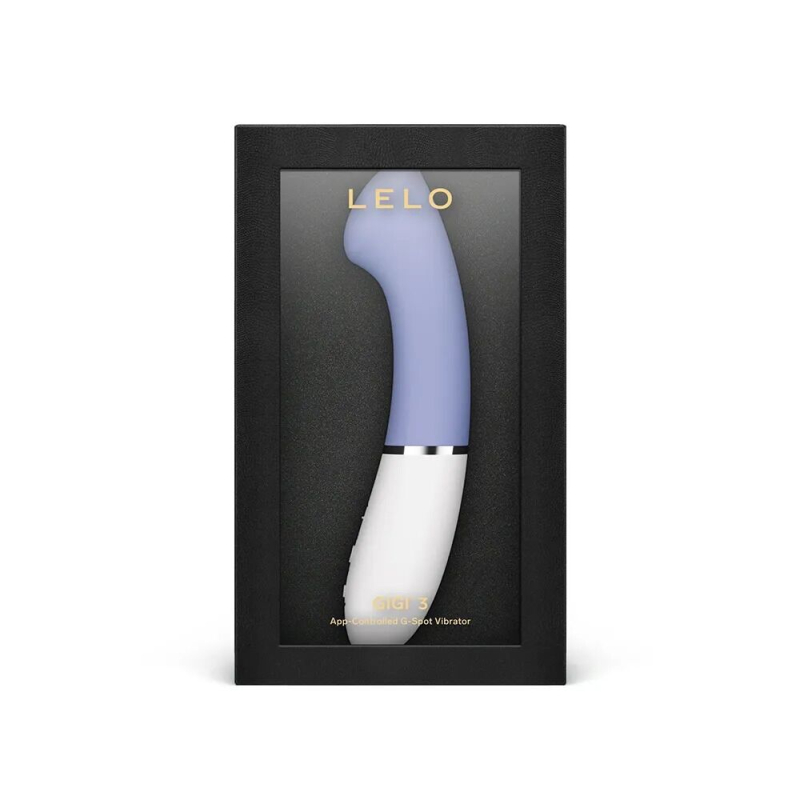 Смарт вибратор для точки G - LELO GIGI 3 Powder Blue, голубого цвета
