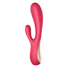 Смарт вібратор-кролик з 2 моторами Satisfyer Mono Flex Red – App дистанційне керування через інтернет на відстані
