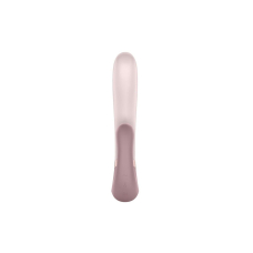 Смарт вібратор-кролик з підігрівом до 40° – Satisfyer Heat Wave Mauve – 2 мотори, App-керування