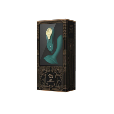 Смарт-вібратор у трусики – Zalo AYA Turquoise Green – пульт керування, насадка для точки G, надійна фіксація магнітом