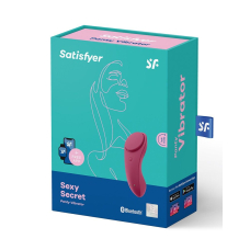 Смарт-вібратор в трусики Satisfyer Sexy Secret – з дистанційним керуванням з телефона на відстані
