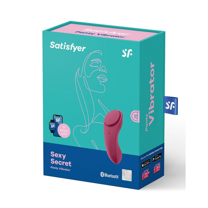 Смарт-вібратор в трусики Satisfyer Sexy Secret – з дистанційним керуванням з телефона на відстані
