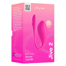 Смарт-віброяйце – We-Vibe Jive 2 Electric Pink, пульт керування, 4 години роботи