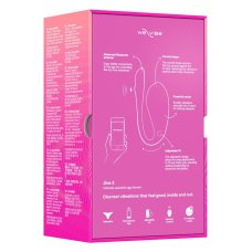 Смарт-віброяйце – We-Vibe Jive 2 Electric Pink, пульт керування, 4 години роботи